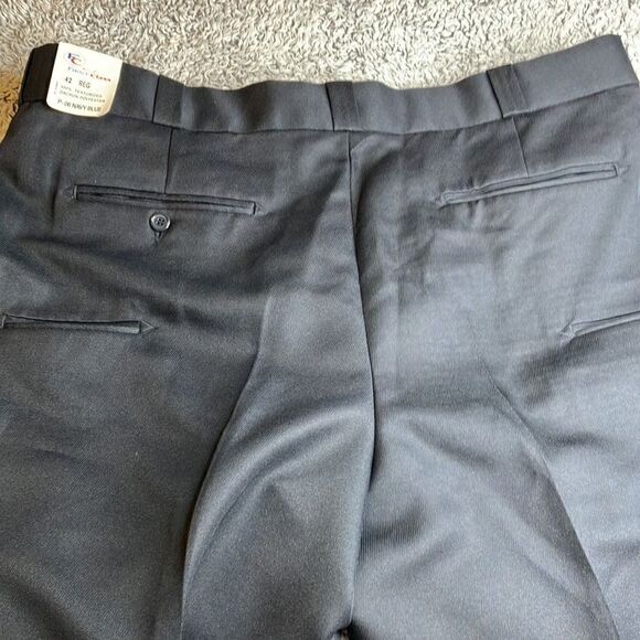 NWT FIRST CLASS DELUXE 42 R 6- Pocket Wide Leg Raw Hem Pants - Picture 6 of 12
